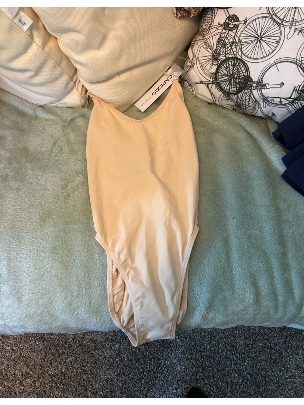 Capezio Nude Scoop Neck Women's Bodysuit